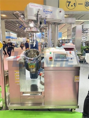 Υψηλή Homogenizer αναμικτών 5L 10L θέρμανσης εργαστηρίων κουράς γαλακτωματοποιώντας κενή δεξαμενή γαλακτωματοποιητή