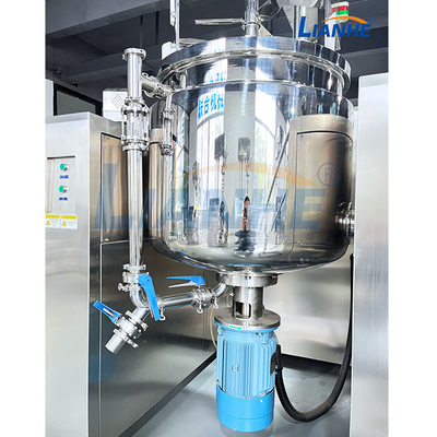 Homogenizer κυκλοφορίας μηχανών 200L αναμικτών γαλακτωματοποιητή οθόνης αφής κενός καλλυντικός αναμίκτης παραγωγής
