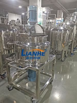 SUS 304 Homogenizer μηχανών μίξης πλύσης 100L υγρός μικρής κλίμακας αναμίκτης