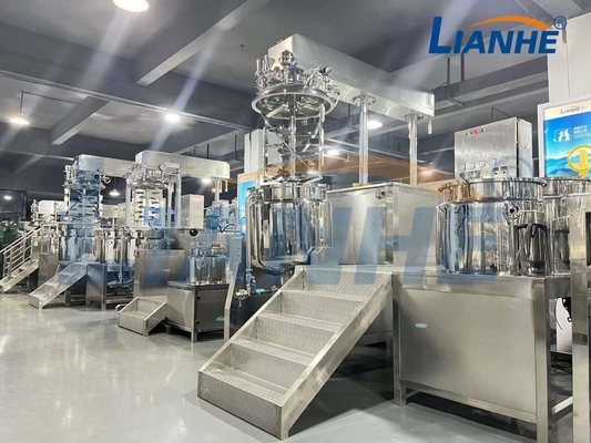 300L καλλυντική κενή Homogenizer αναμικτών κρέμα προσώπου που κατασκευάζει τη μηχανή