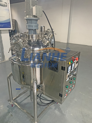 Καθαριστική Homogenizer σφραγισμένη 50L κάλυψη αναμικτών γαλακτωματοποιητή που αναμιγνύει τη δεξαμενή
