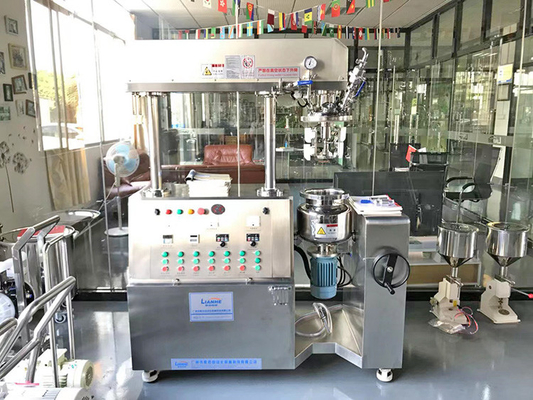 5L Homogenizer γαλακτωματοποιητή κρέμας εργαστηρίων υψηλής ταχύτητας κενός κενός αναμίκτης λοσιόν