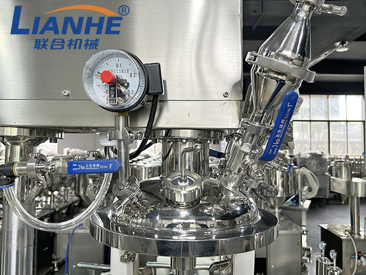 5L Homogenizer γαλακτωματοποιητή κρέμας εργαστηρίων υψηλής ταχύτητας κενός κενός αναμίκτης λοσιόν