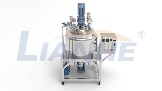 200L σφραγισμένο κενό Homogenizer κάλυψης που αναμιγνύει τη γαλακτωματοποιώντας μηχανή θέρμανσης