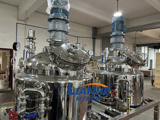 Σταθερή Homogenizer τύπων κενή καλλυντική μηχανή μίξης αλοιφών λοσιόν αναμικτών κρέμας