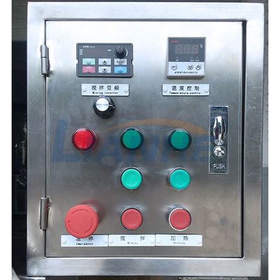Sanitizer 1.5KW 200L Homogenizer θέρμανση αναμικτών γαλακτωματοποιητή καλυμμένη