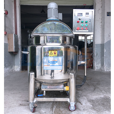 Sanitizer 1.5KW 200L Homogenizer θέρμανση αναμικτών γαλακτωματοποιητή καλυμμένη