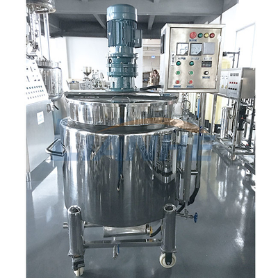 κενό Homogenizer αναμικτών 100L ABB, υγρή μηχανή παραγωγής πλυσίματος των πιάτων ατμού