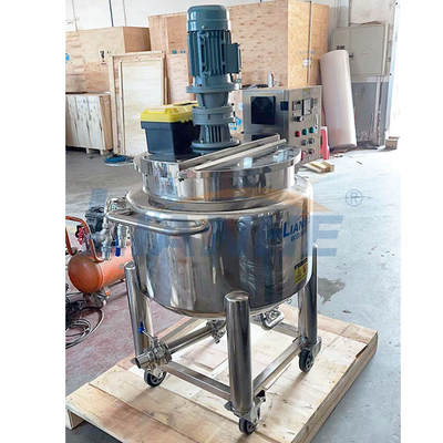 Μηχανή μίξης σαπουνιών ανοξείδωτου 100L, Homogenizer ατμού και γαλακτωματοποιητής