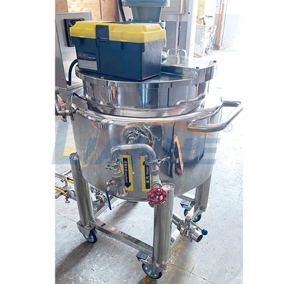 Μηχανή μίξης σαπουνιών ανοξείδωτου 100L, Homogenizer ατμού και γαλακτωματοποιητής