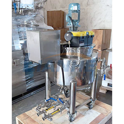 Μηχανή μίξης σαπουνιών ανοξείδωτου 100L, Homogenizer ατμού και γαλακτωματοποιητής