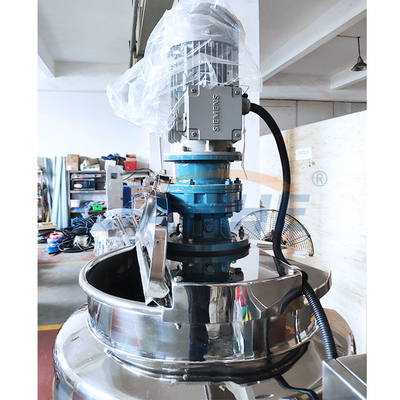 1.5KW Sanitizer χεριών εξοπλισμός παραγωγής, Homogenizer 2 σακακιών αναμίκτης για τα καλλυντικά