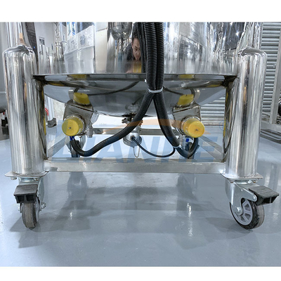 Κινητός Rustproof κενός Homogenizer αναμίκτης για την υγρή ηλεκτρική θέρμανση σαπουνιών 200L