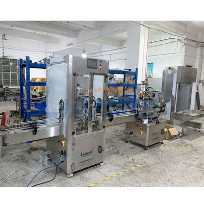 PLC αντι διαβρωτικό SUS304 υλικό μηχανών πλήρωσης ελέγχου αυτόματο υγρό
