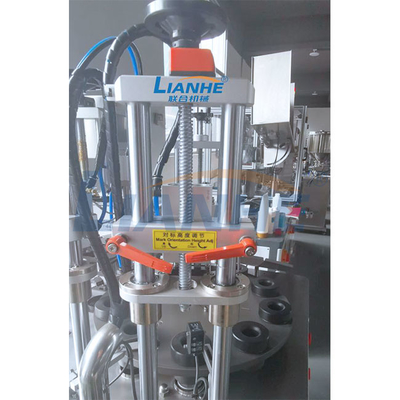 Υπερηχητικός σωλήνων LIANHE έλεγχος PLC γεμίζοντας μηχανών ημι αυτόματος