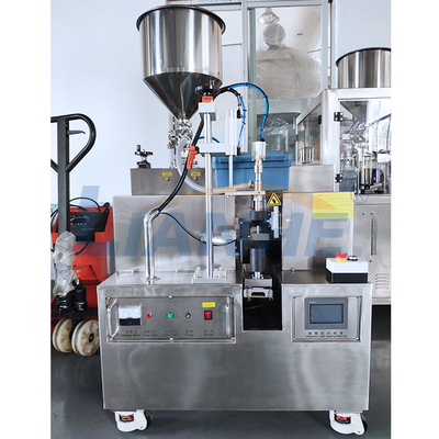 Rustproof πλαστικός σωλήνας PLC που γεμίζει και που σφραγίζει σταθερό ημι αυτόματο μηχανών
