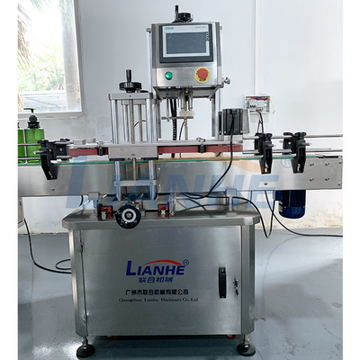 Leakproof μηχανή 30-50 κάλυψης μπουκαλιών PLC αυτόματη καλύμματα/λ.