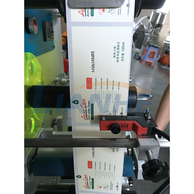 μηχανή 220V μαρκαρίσματος μπουκαλιών 10110mm στρογγυλή ημι αυτόματος