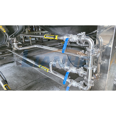 Sanitizer που κατασκευάζει Homogenizer τον αναμίκτη 300L γαλακτωματοποιητή το κινητό σχέδιο
