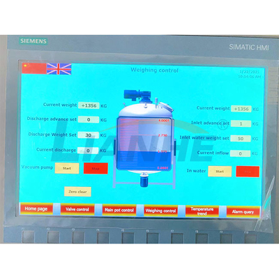 Καθαριστικό υλικό αναμικτών 11KW 3000L SUS316L γαλακτωματοποιητή κουράς σαπουνιών υψηλό
