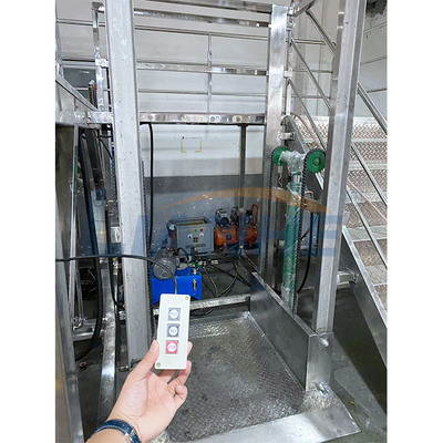 SUS316 υψηλός αναμίκτης 3000L εδαφοβελτιωτικών σαμπουάν γαλακτωματοποιητή κουράς κρέμας με το σακάκι 2