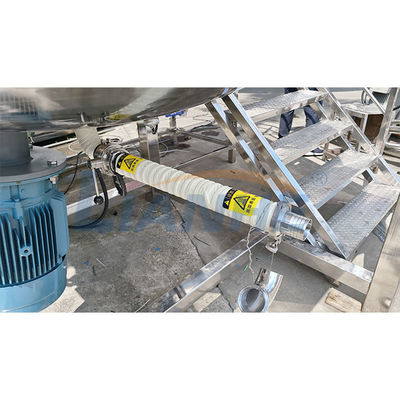 Homogenizer LIANHE κατά το ήμισυ ανοικτός αναμίκτης γαλακτωματοποιητή, χημική ουσία ανοξείδωτου που αναμιγνύει τις δεξαμενές