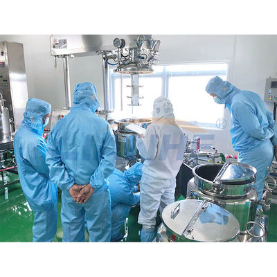 50L κενός υψηλός έλεγχος PLC αναμικτών γαλακτωματοποιητή κουράς για την υδρόψυξη πάγου