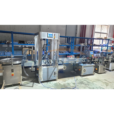 Ενιαίος ακροφυσίων 380V υγρός έλεγχος PLC γεμίζοντας μηχανών Rustproof